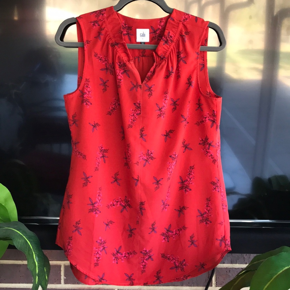🌹CAbi Sprig Blouse EUC🌹